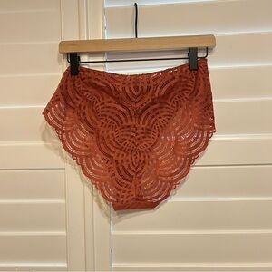 Third Love Lace Underwear Rust Size XL